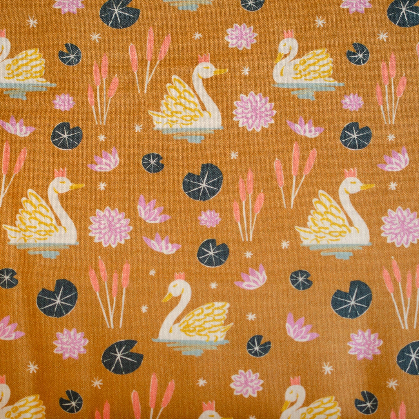 Cloud9 Swan Lake Quilting Cotton Fabric