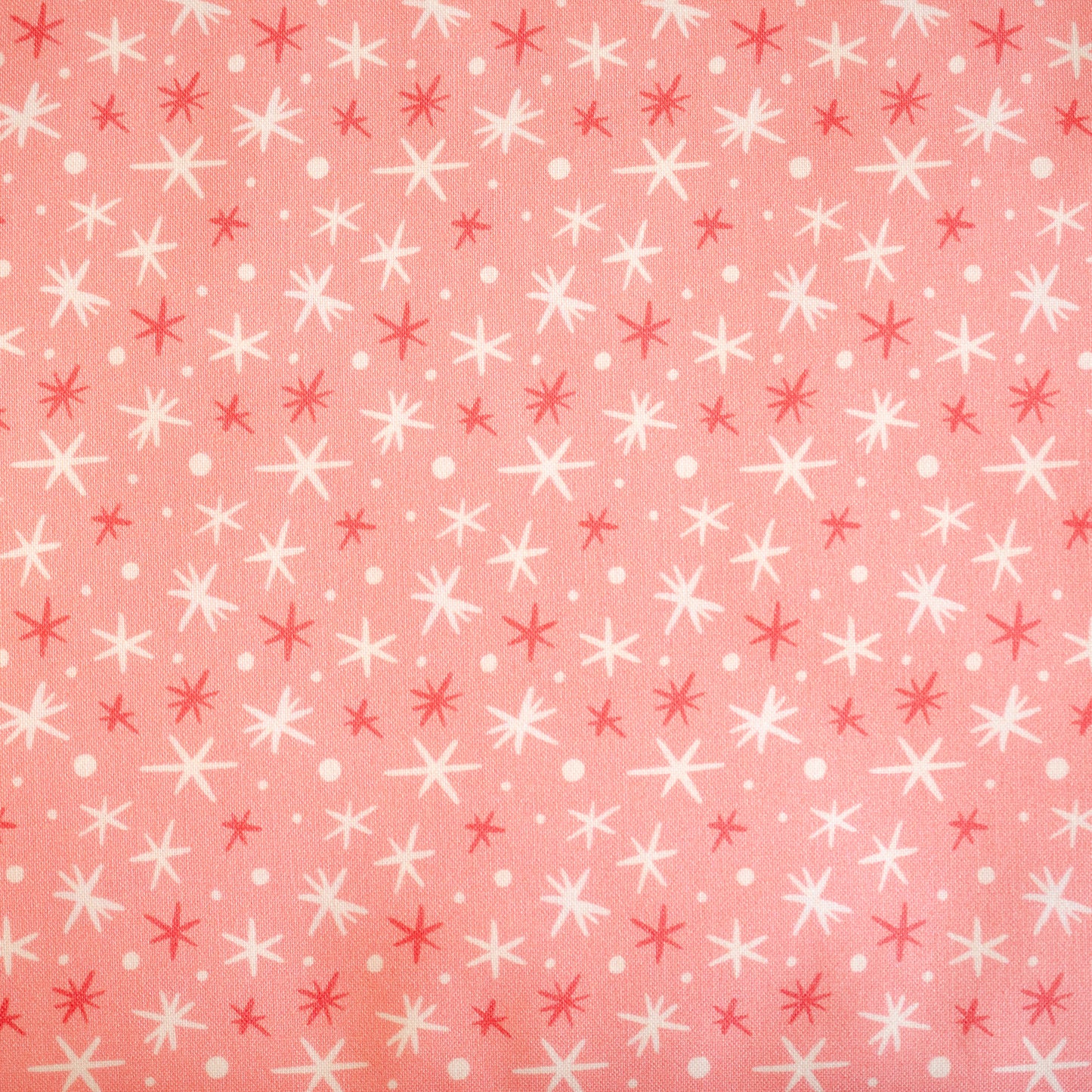 Cloud9 First Flurries- Pink- Quilting Cotton Fabric