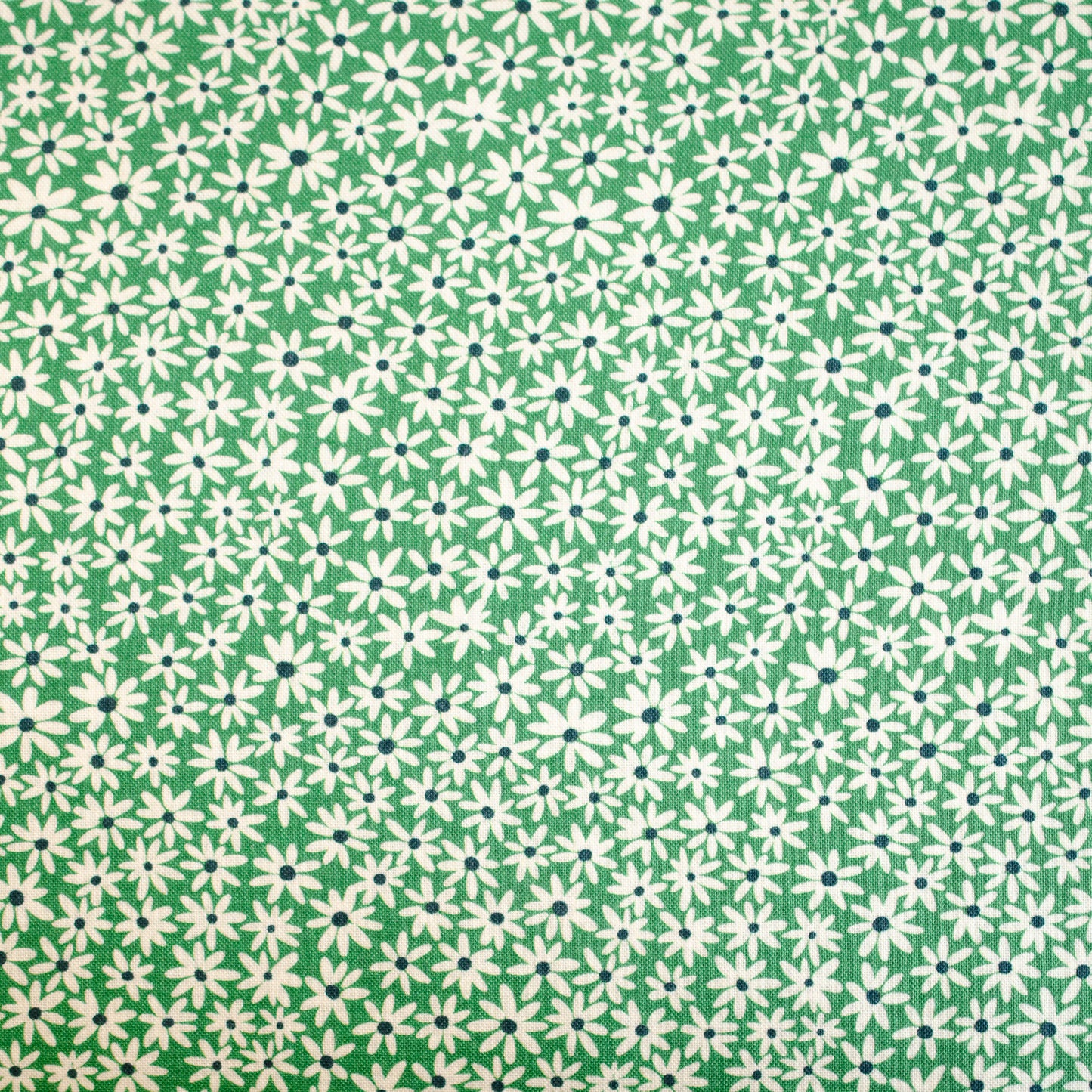 Cloud9 Tiny Daisies- Green- Quilting Cotton Fabric
