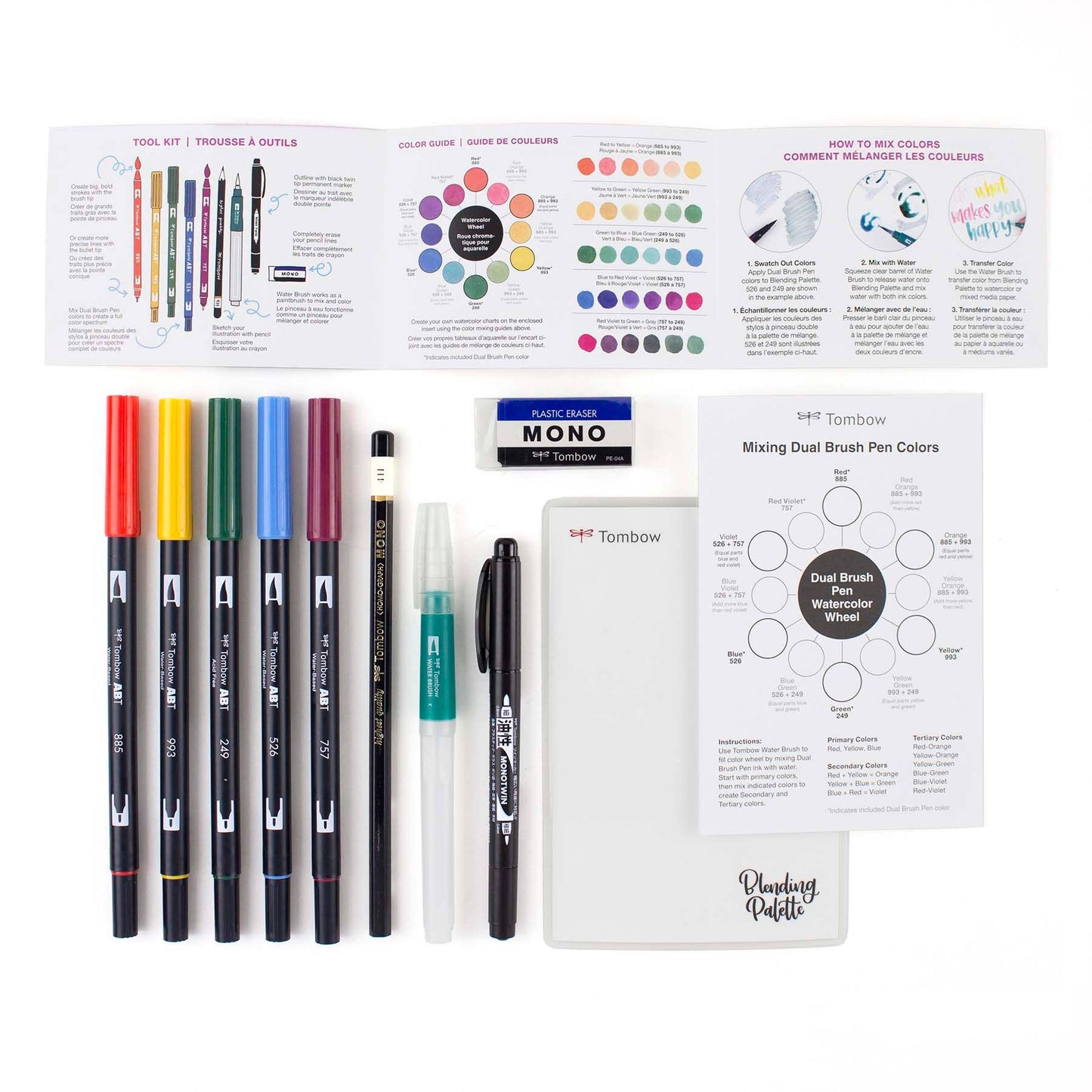 Tombow Brush Pen Watercolor Set