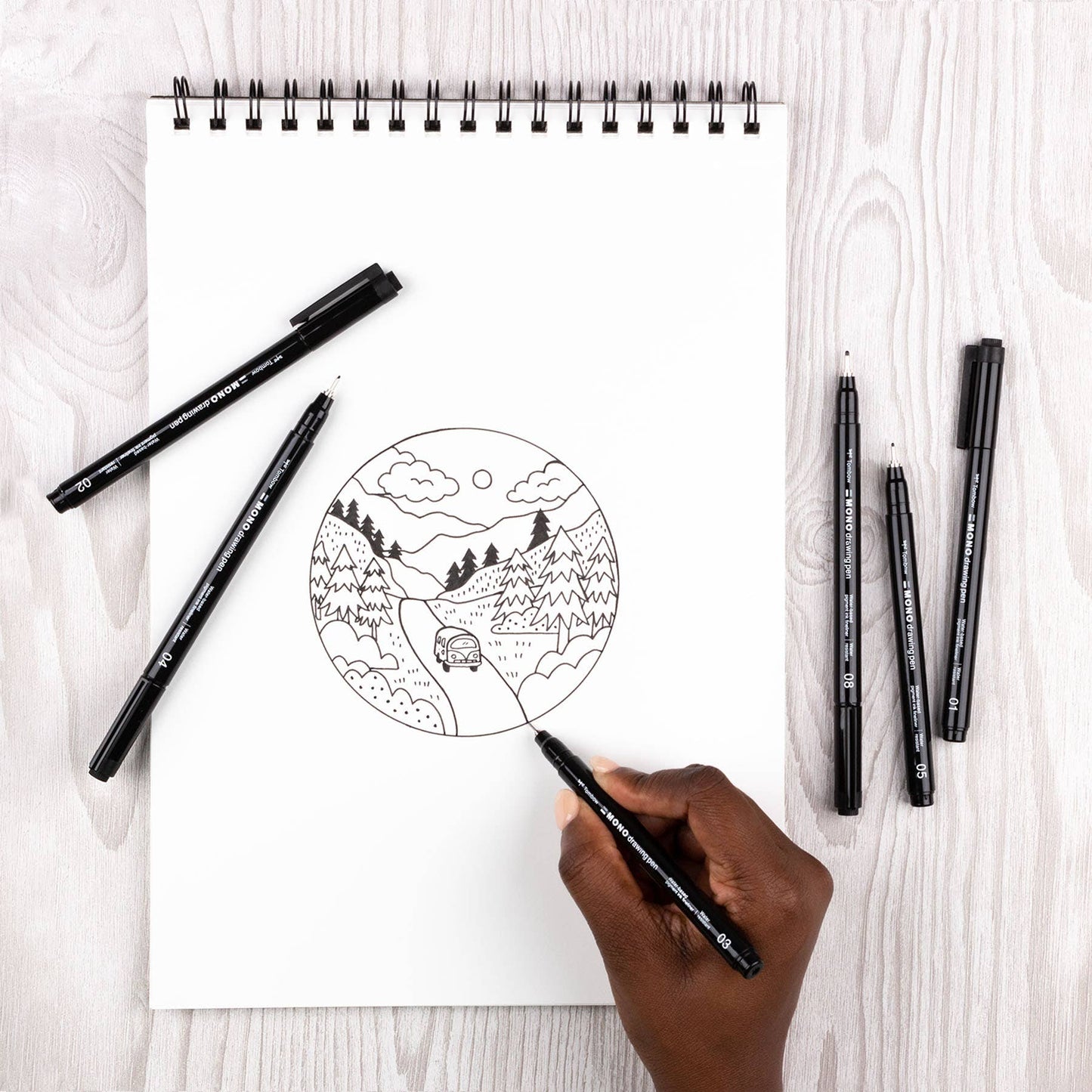 MONO Drawing Pens - Open Stock: 005