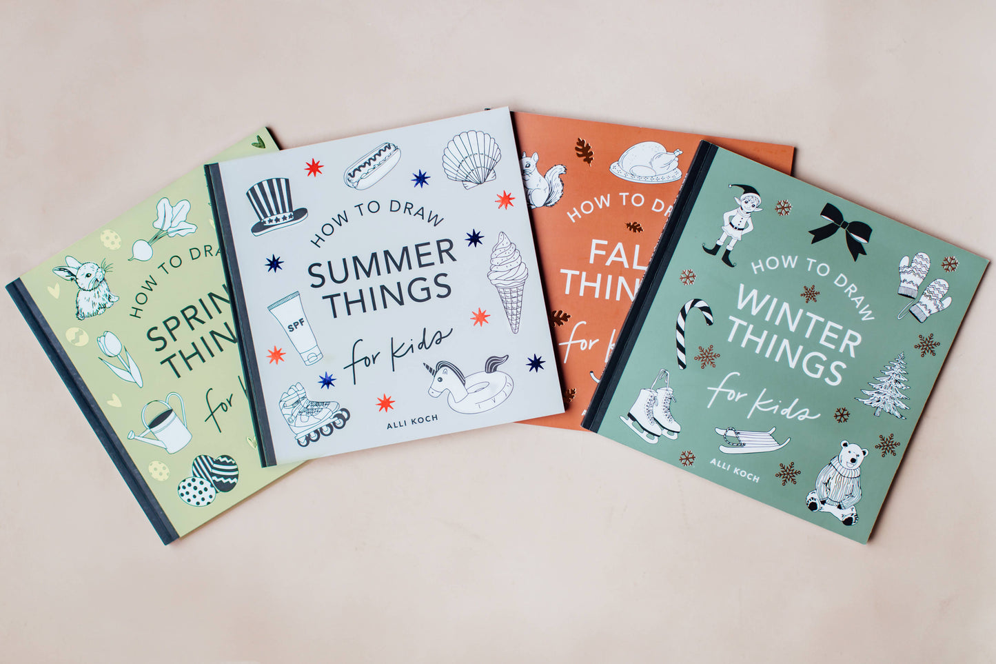Winter Things: How to Draw Books for Kids (Christmas)