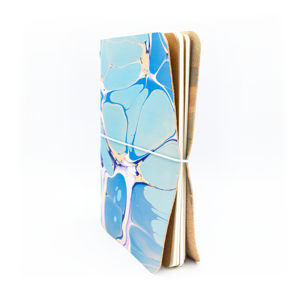 Leather Traveler's Journal: Blue Lagoon