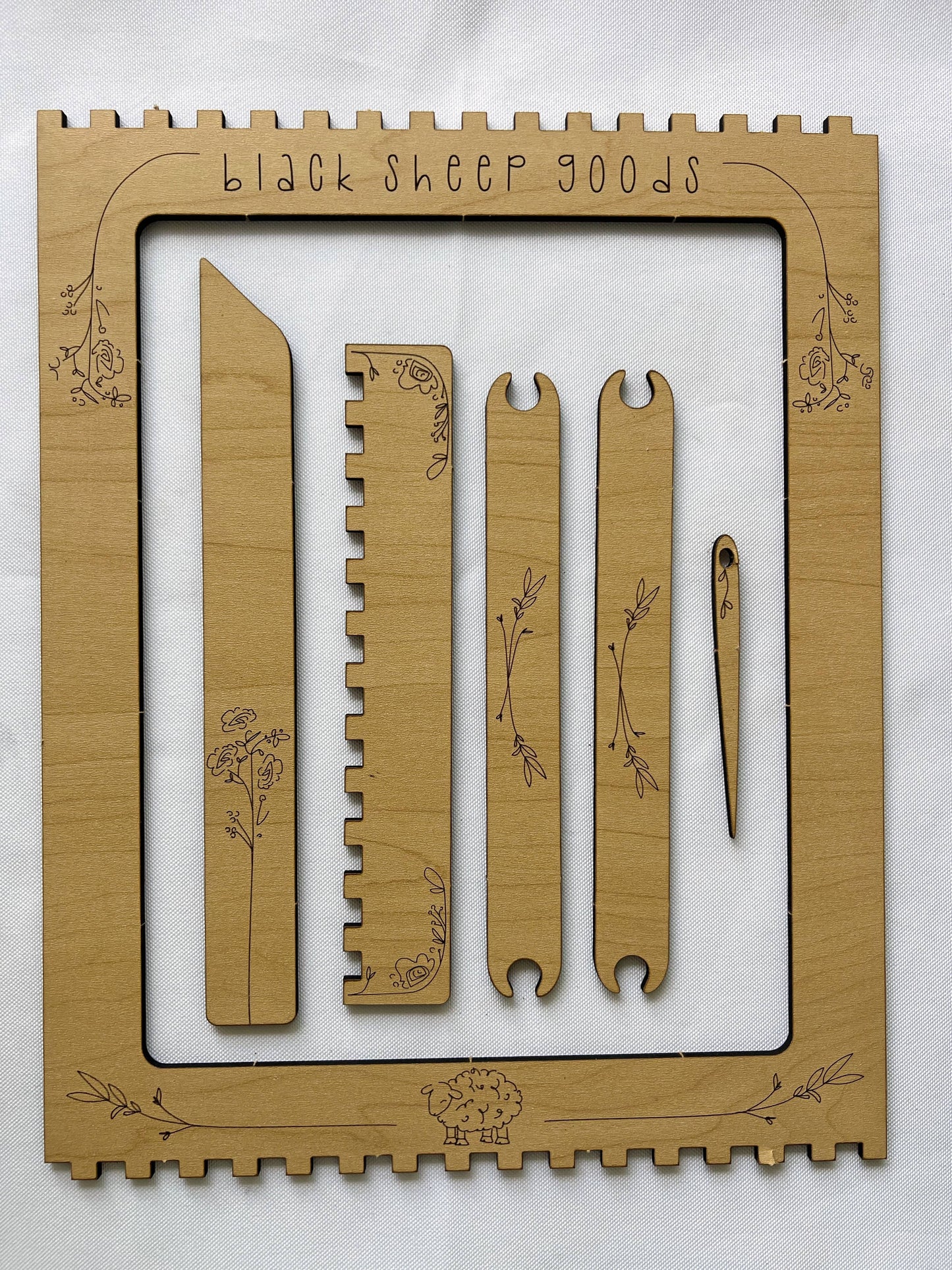 DIY Tapestry Weaving Kit for Beginners - Yarn & Fiber Crafts: Beach