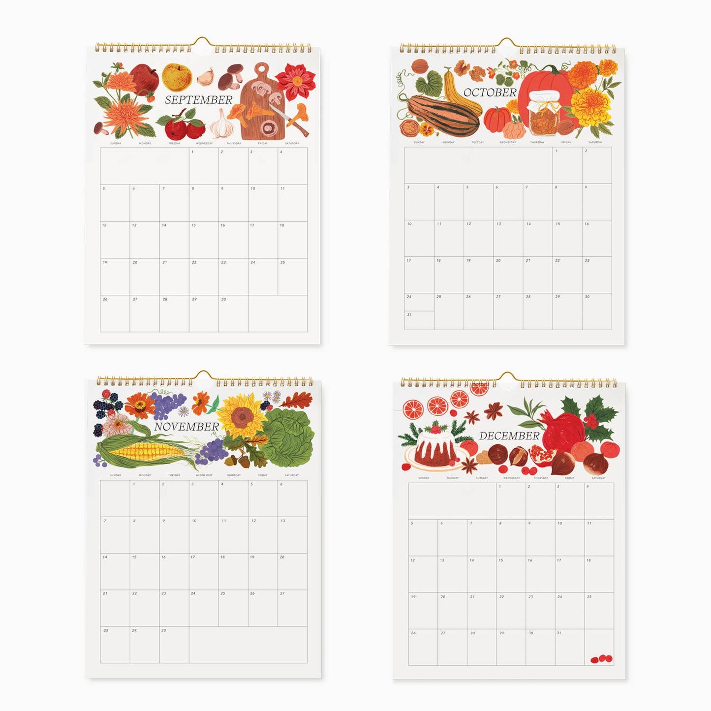 2027 WALL CALENDAR | HEIRLOOM GARDEN