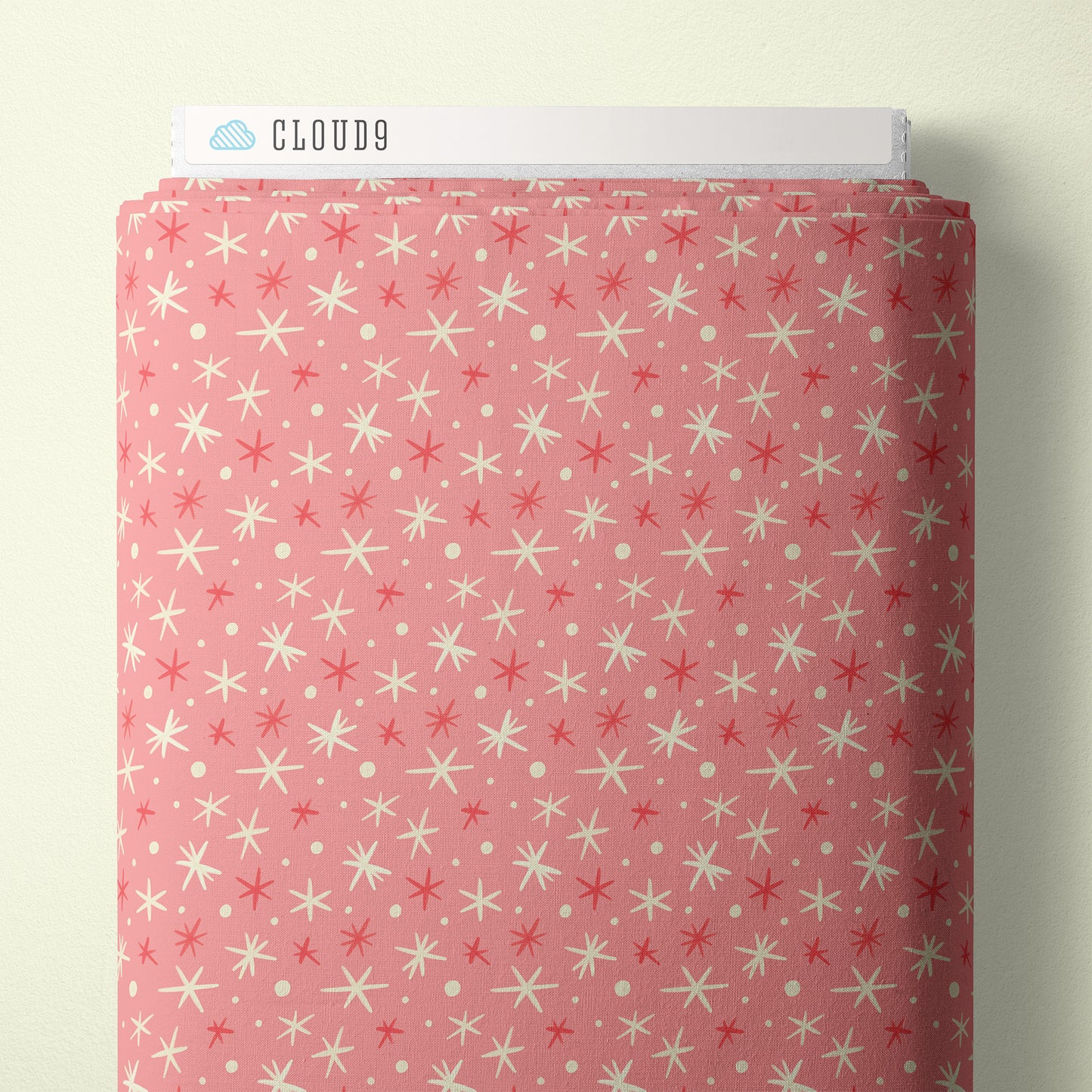 Cloud9 First Flurries- Pink- Quilting Cotton Fabric