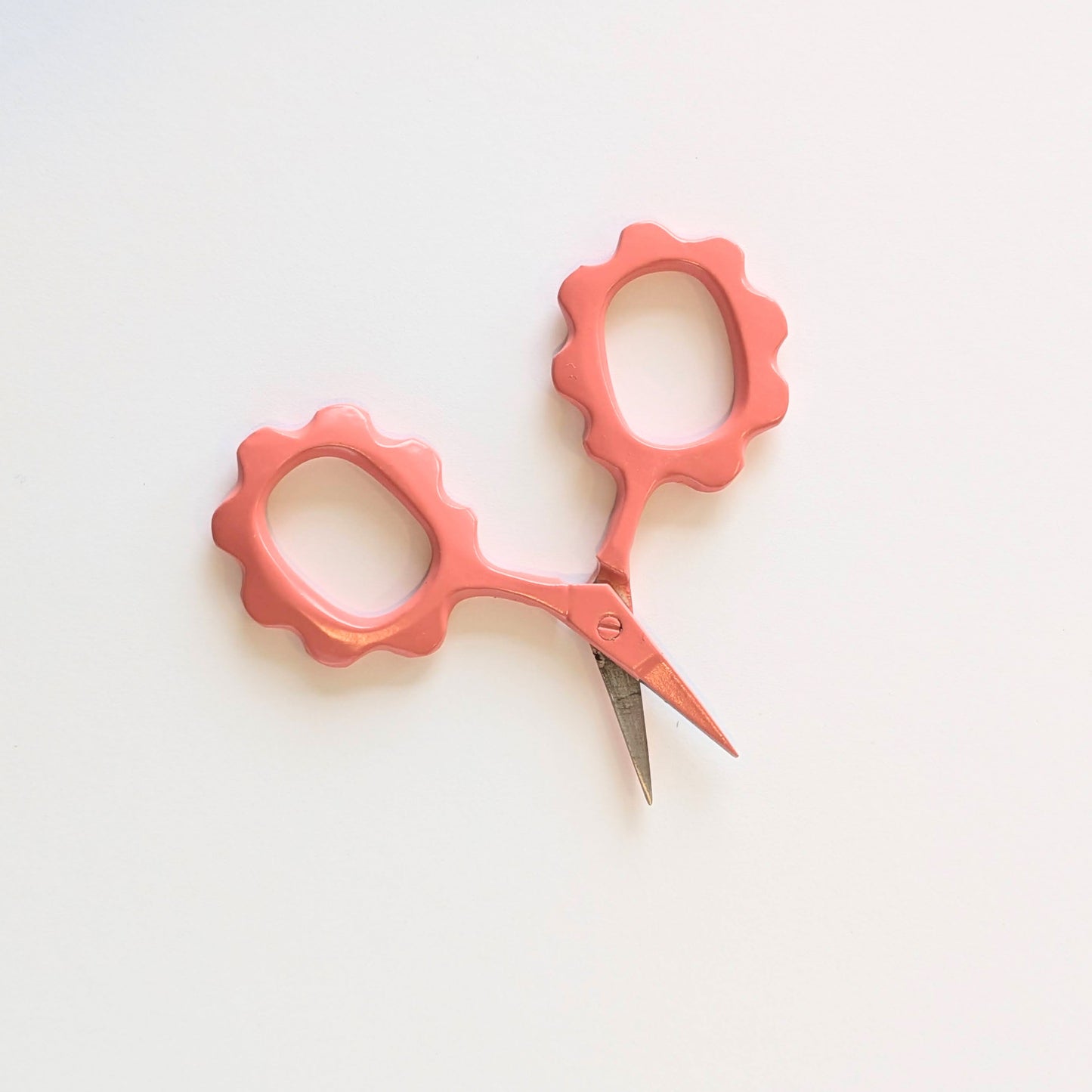 Small Flower scissors, tiny embroidery scissors: Flamingo