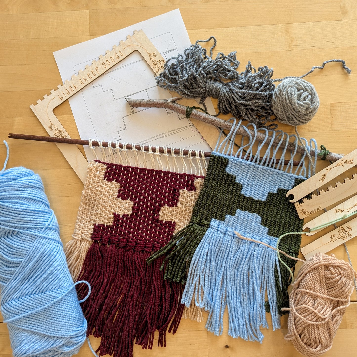 Beginner Tapestry Weaving Workshop – In-Person Class (September 14th 1pm-3pm)