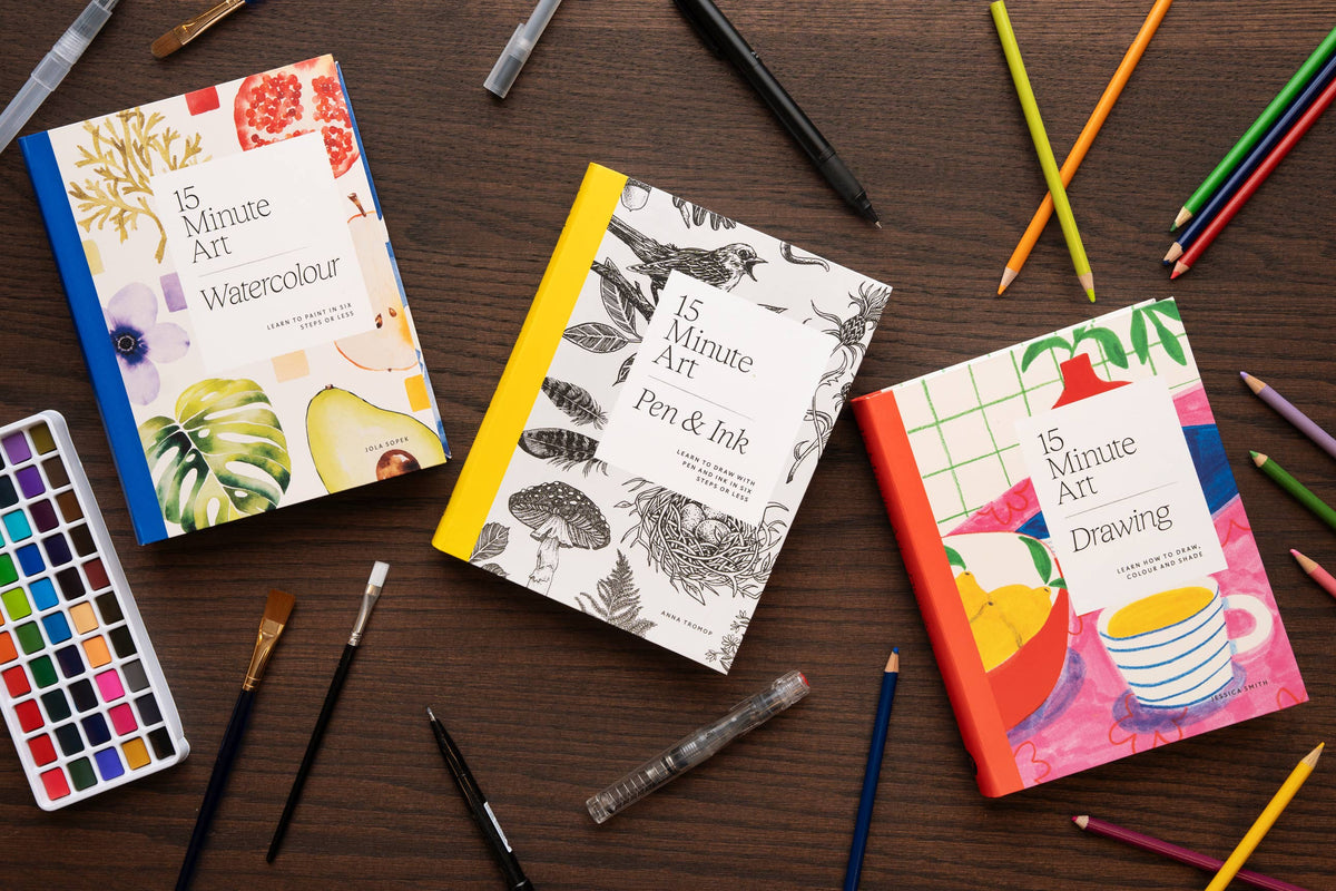 15-minute Art Drawing Book