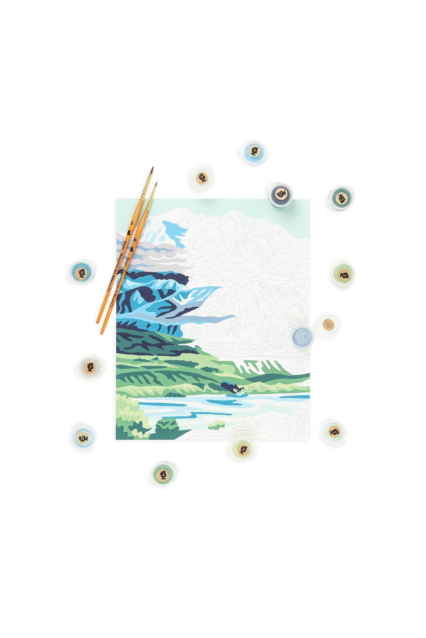 Denali National Park Paint-by-Number Kit