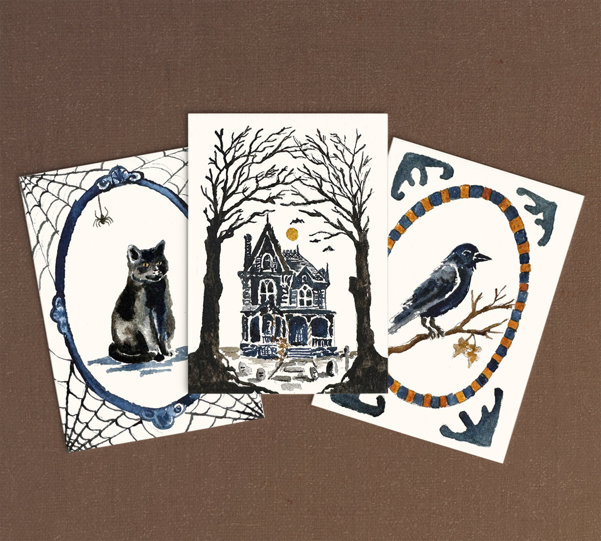 Antiquaria Mini Watercolor Kit: Haunted House