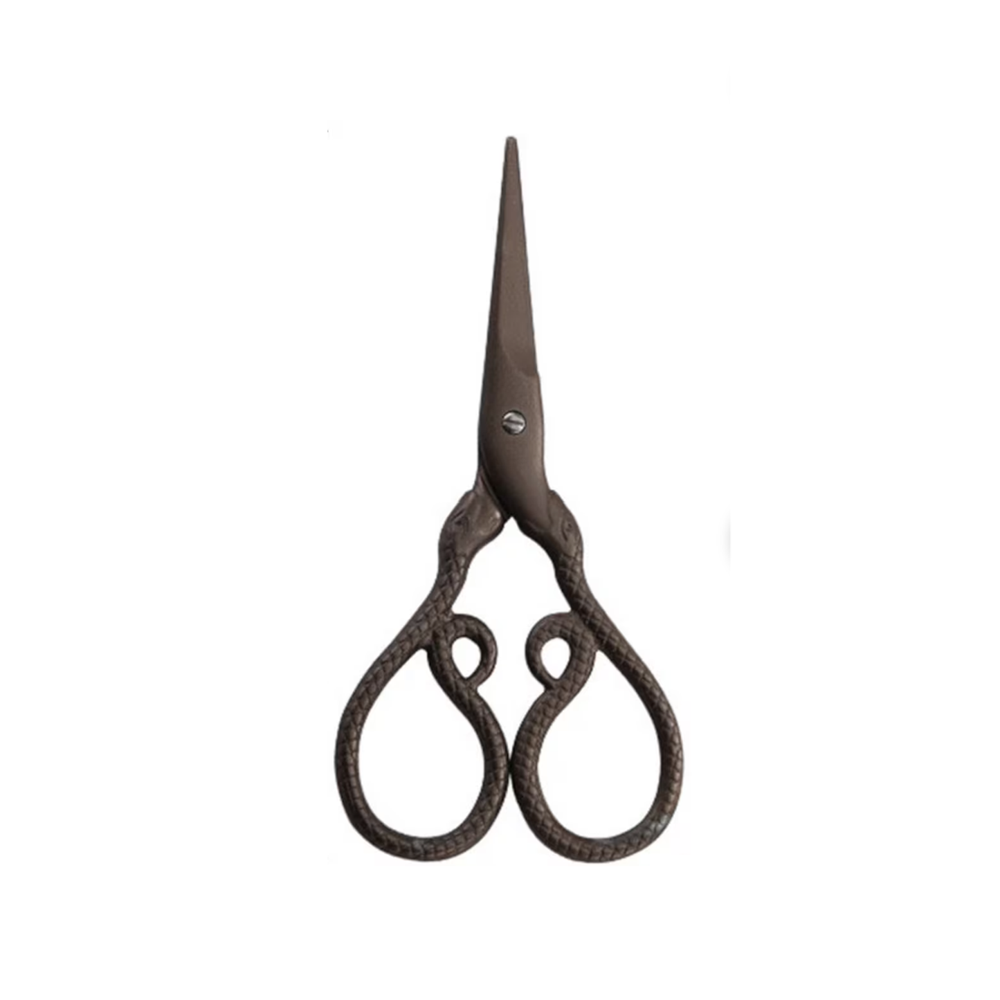 Snake Embroidery Scissors, Brass