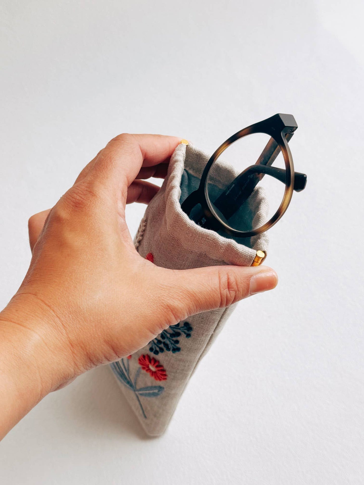 Wildflower Eyeglass Case Kit