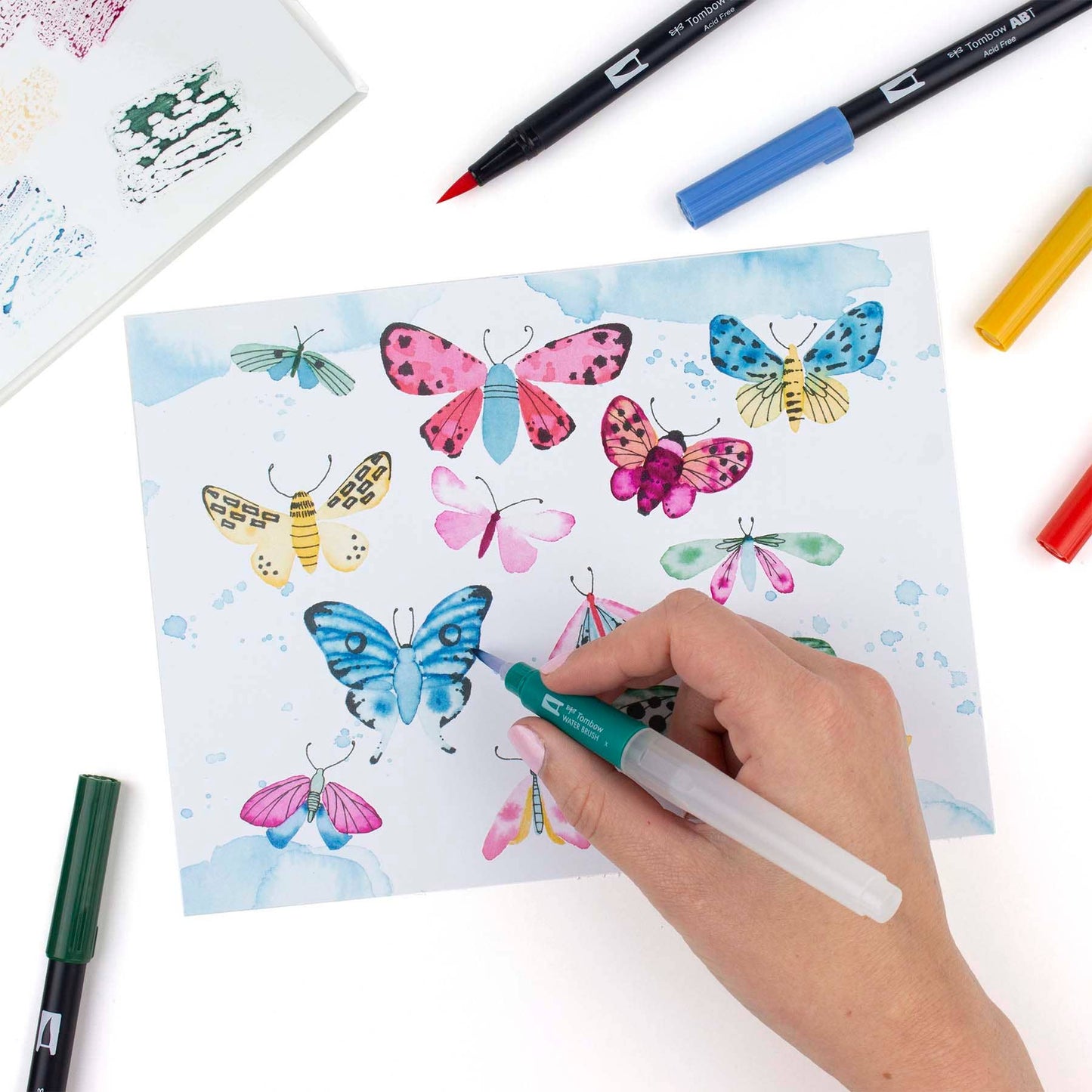 Tombow Brush Pen Watercolor Set