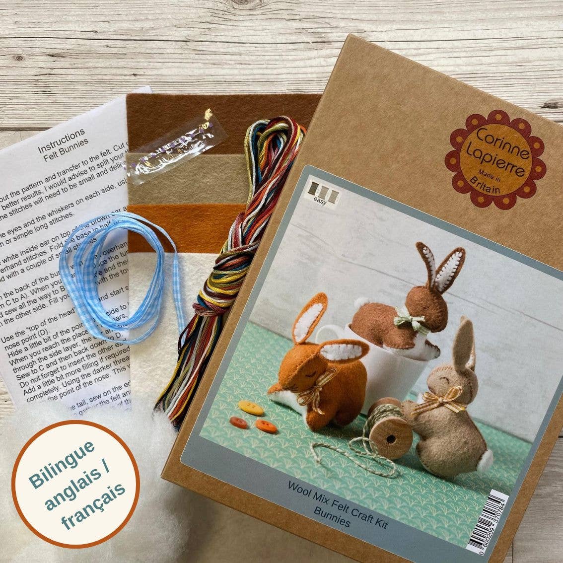 Bunnies Felt Craft Kit