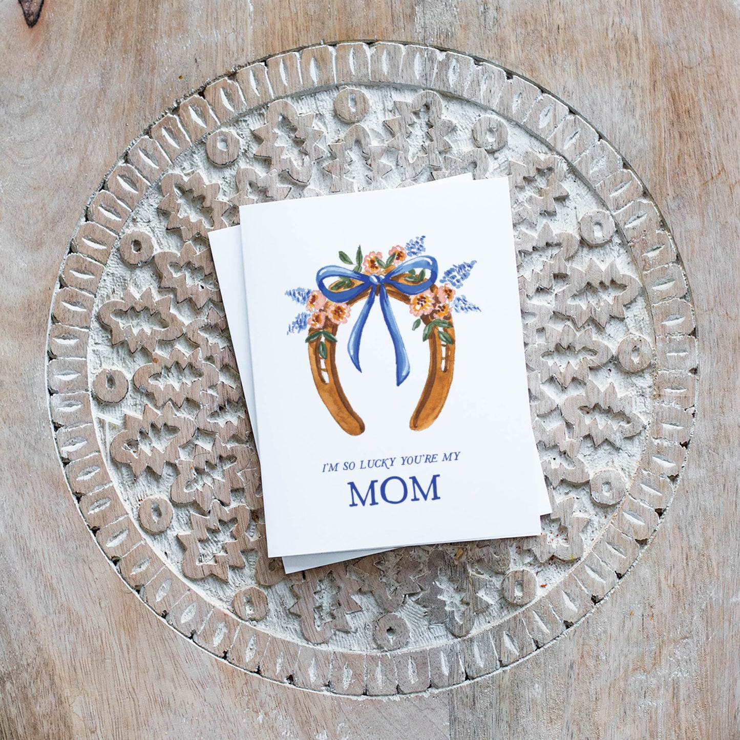 Horseshoe Mother's DayA2 Greeting Card