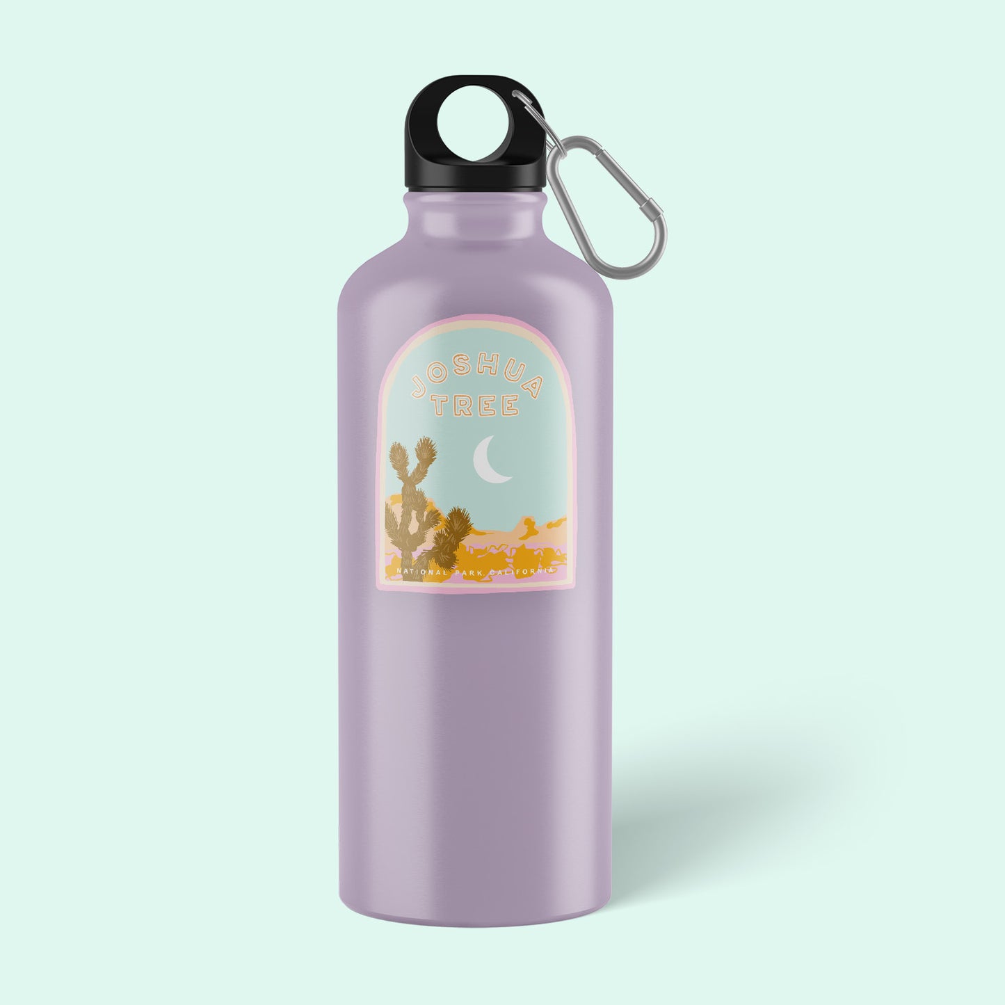 A Joshua Tree National Park sticker featuring iconic desert landscape including the iconic Joshua tree, perfect for outdoor enthusiasts and nature lovers.