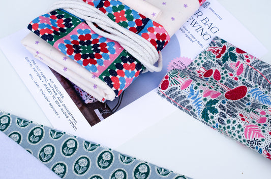 Introducing the Gather Bag Sewing Pattern | A Project Bag/Bucket