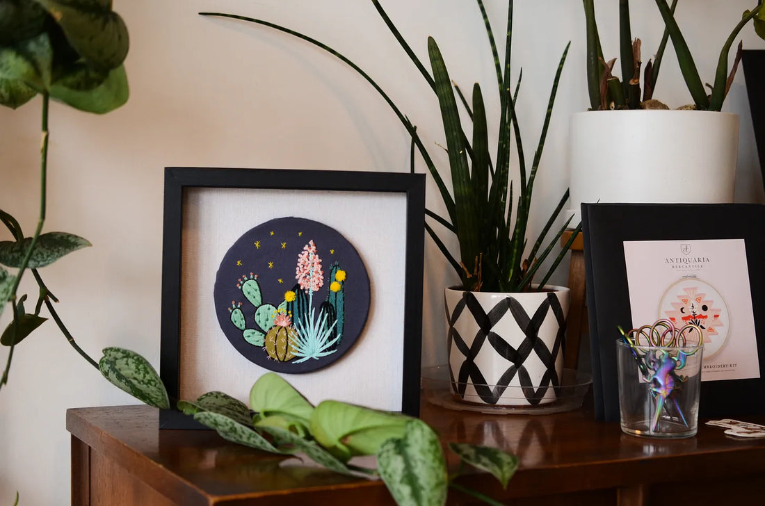 How to Frame Your Embroidery | Embroidery Finishing Series