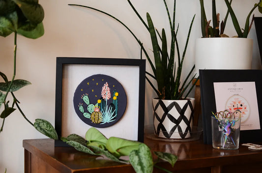 How to Frame Your Embroidery | Embroidery Finishing Series