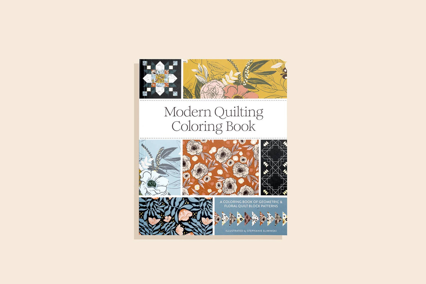 Modern Quilting Coloring Book