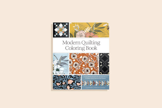 Modern Quilting Coloring Book