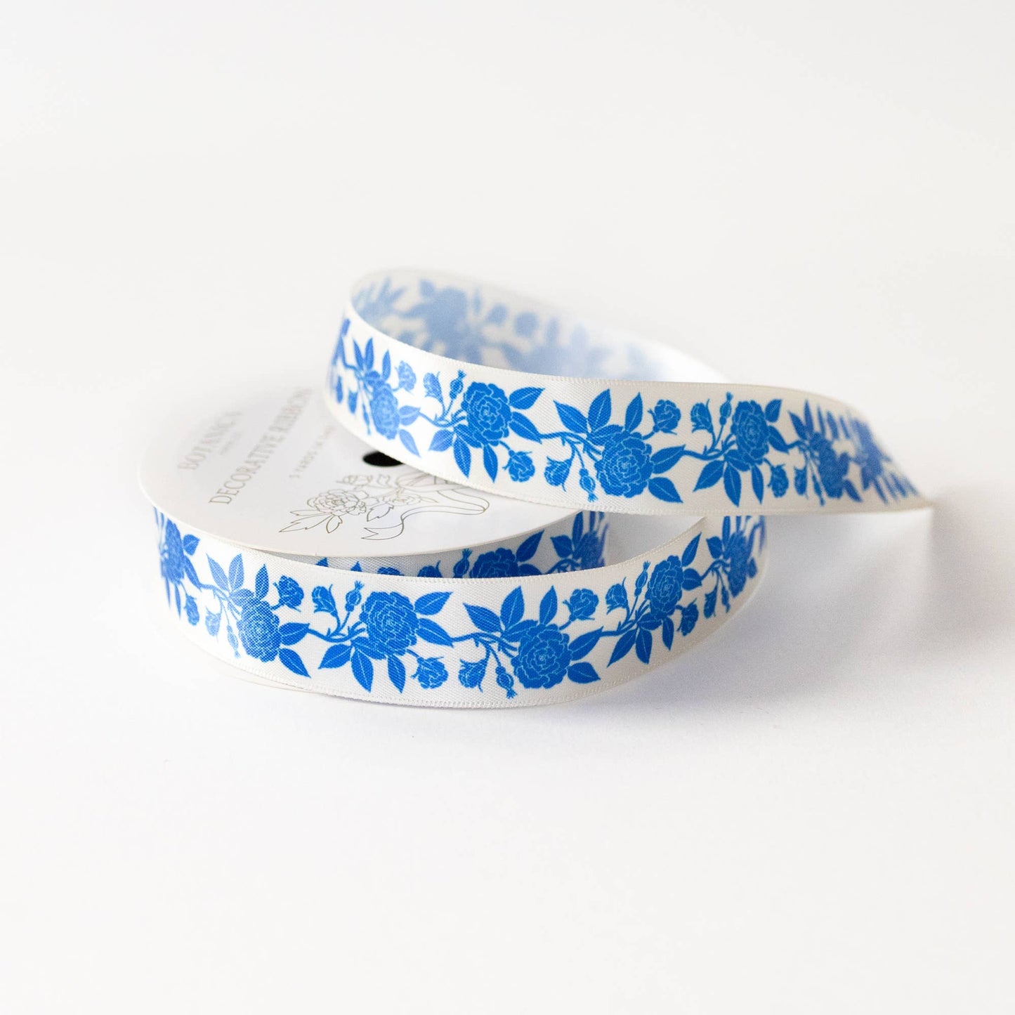 BLUE ROSES | SATIN RIBBON
