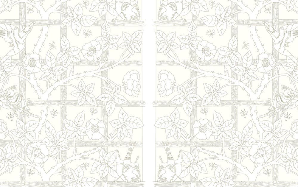 William Morris: An Arts & Crafts Coloring Book: Paperback