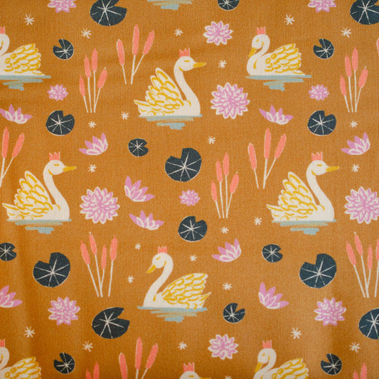 Cloud9 Swan Lake Quilting Cotton Fabric
