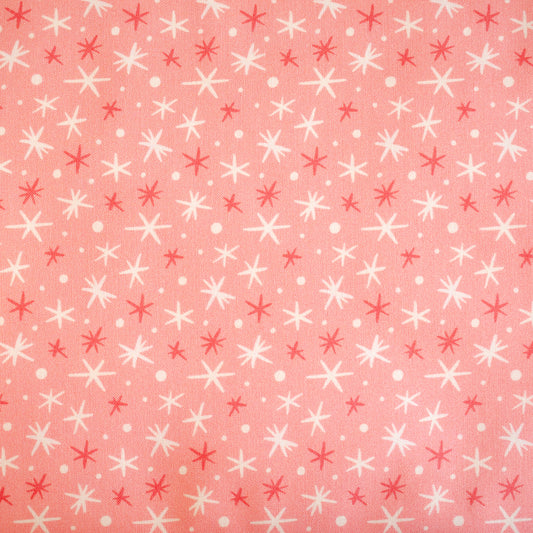 Cloud9 First Flurries- Pink- Quilting Cotton Fabric