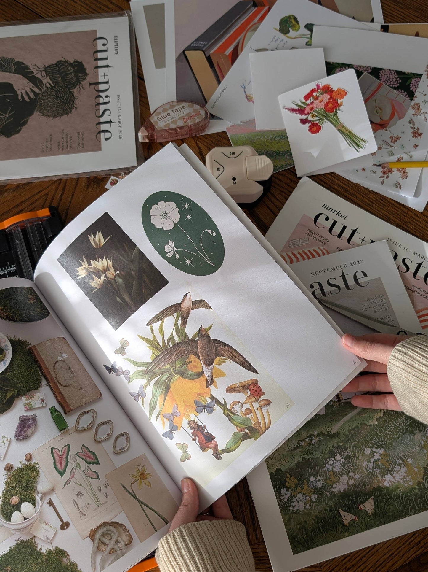 Cut+Paste Magazine- "Nurture" -Issue 15