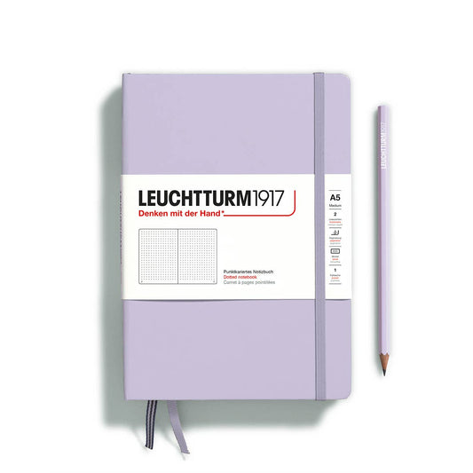 Notebooks - Medium (A5): Lilac / Hardcover / Dotted