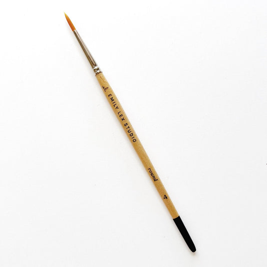 Watercolor Paintbrush: size 4