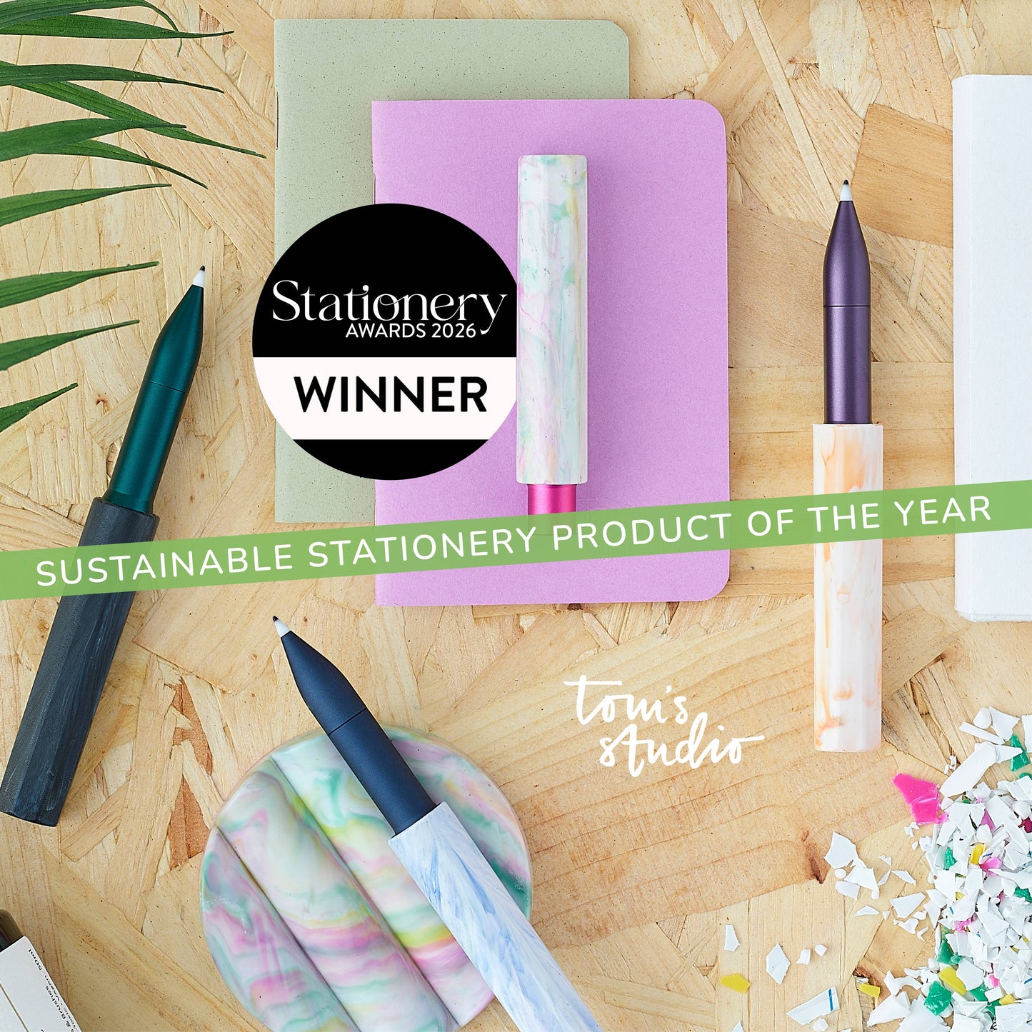 The Wren Write Off – Made from Disposable Pens: Funfetti
