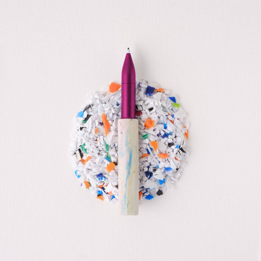 The Wren Write Off – Made from Disposable Pens: Funfetti