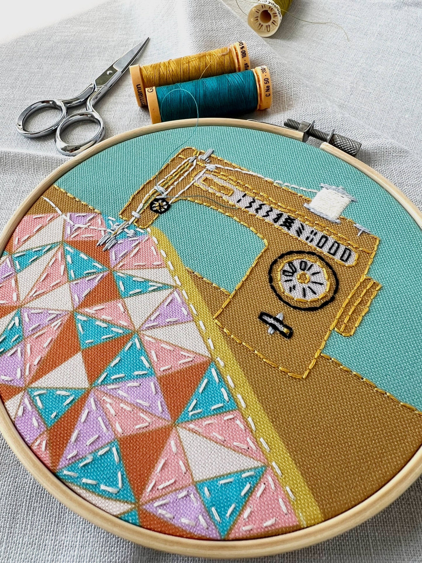 Quilt Embroidery Kit