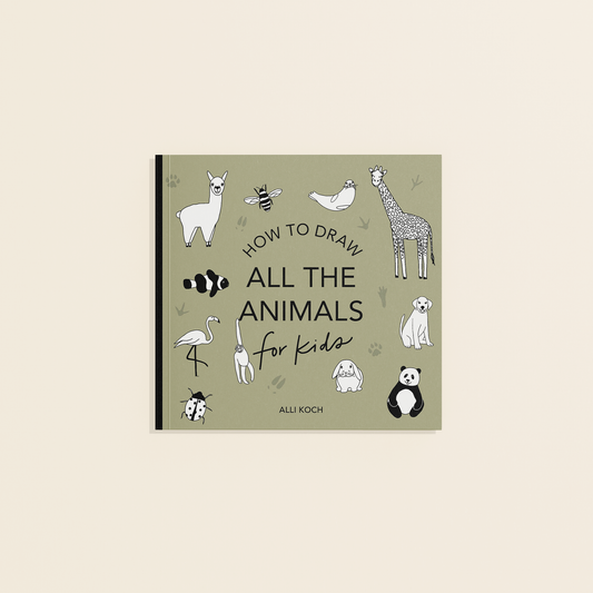 All The Animals: A How to Draw Art Book for Kids