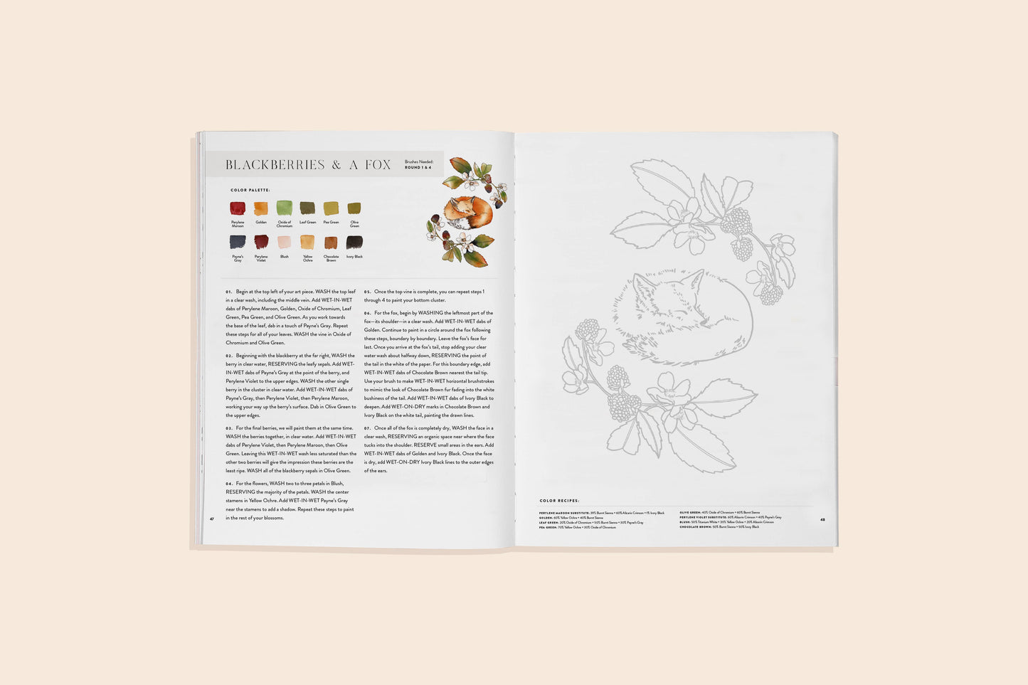 Paige Tate: Watercolor Workbook 2