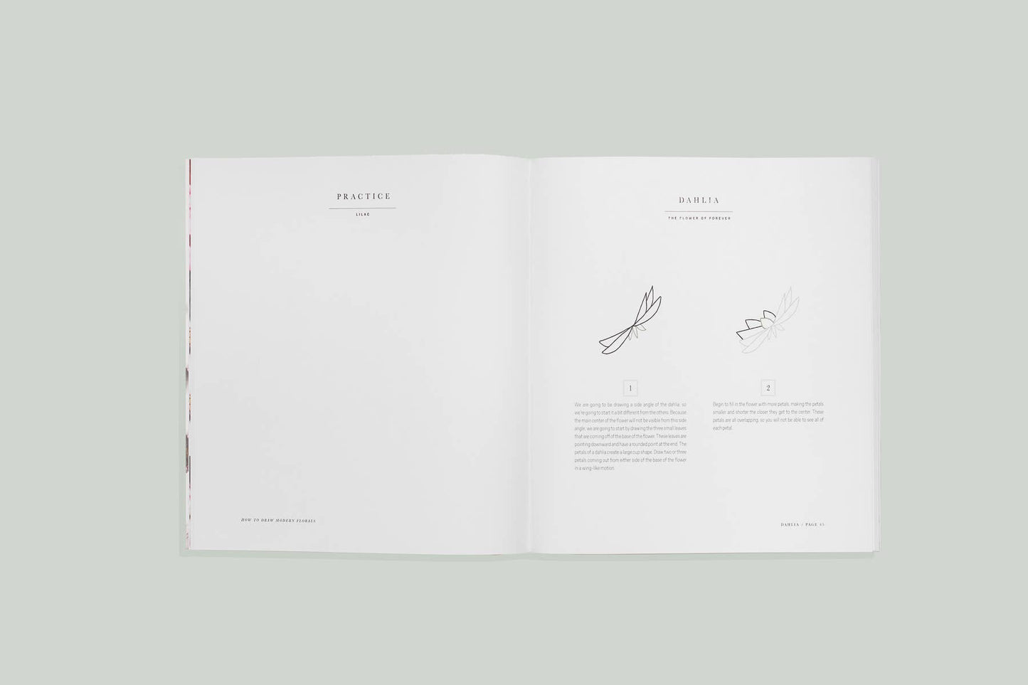 How to Draw Modern Florals (Stocking Stuffer Size)