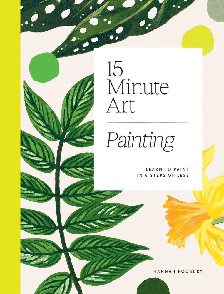 15-Minute Art Painting Book