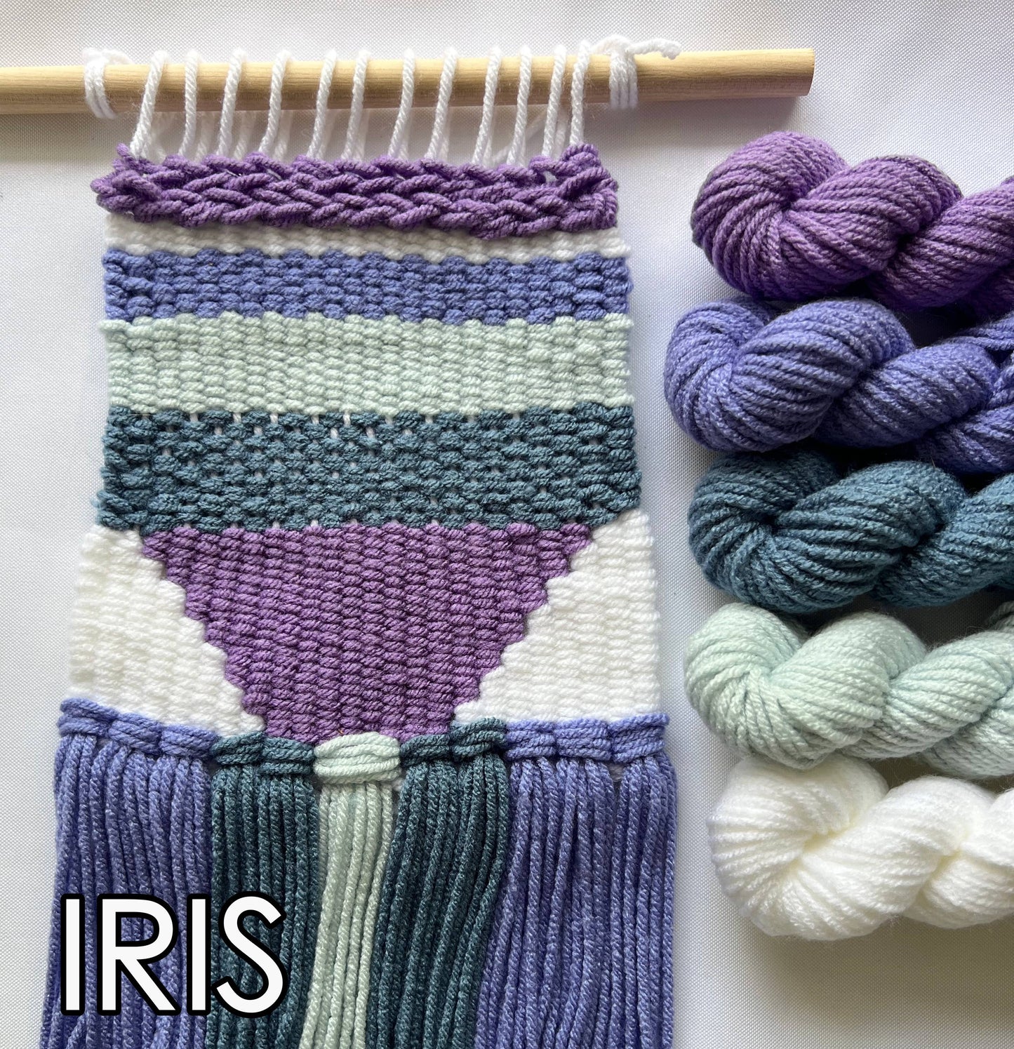 DIY Tapestry Weaving Kit for Beginners - Yarn & Fiber Crafts: Tropics