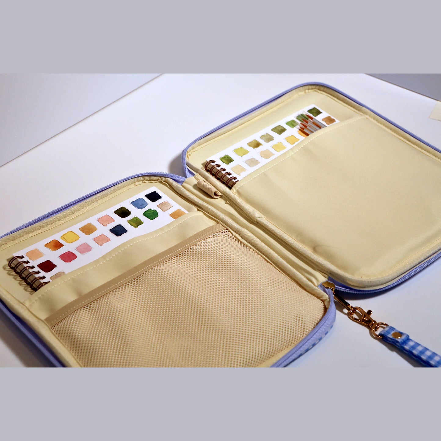 Juliette Watercolor Clutch & Workbook Organizer
