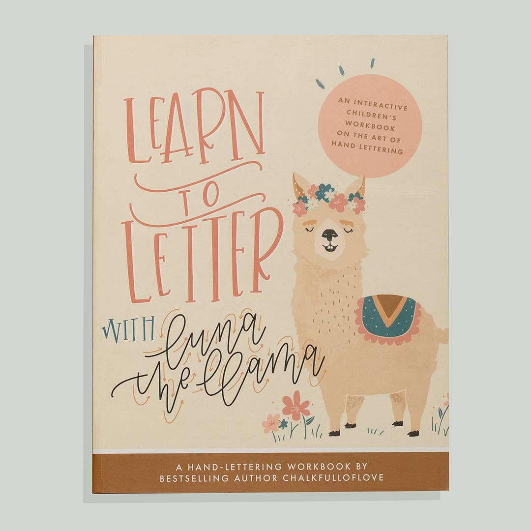 Learn to Letter with Luna the Llama (Activity Book for Kids)