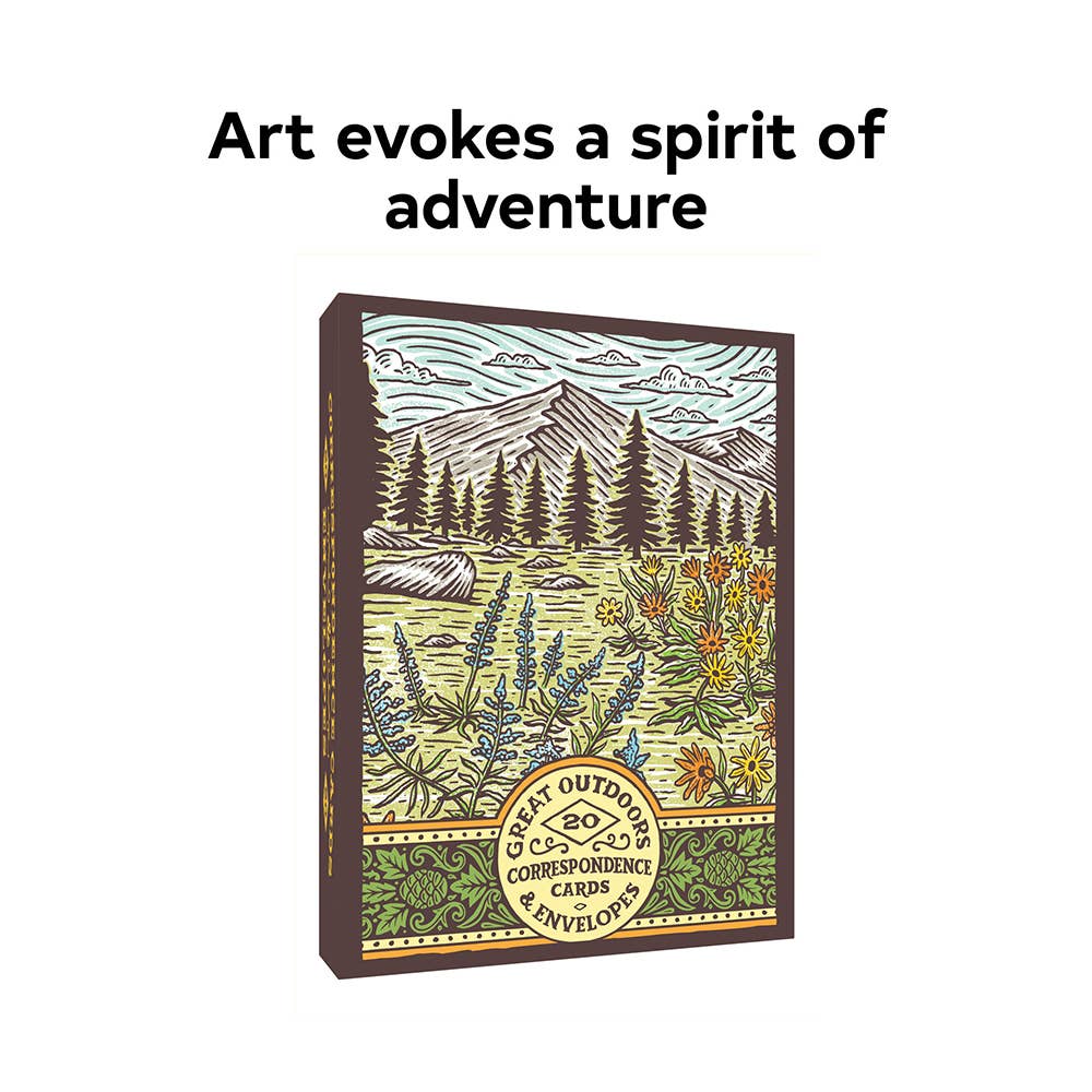 Great Outdoors Correspondence Cards