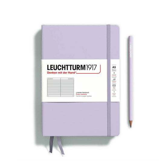 Notebooks - Medium (A5): Lilac / Hardcover / Ruled