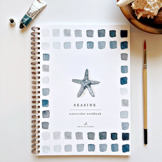 Emily Lex Seaside watercolor workbook