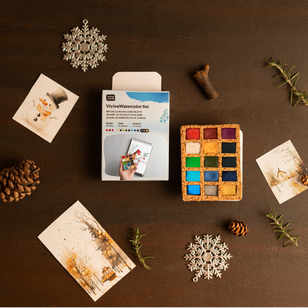 Viviva Winter Pans - Mini Palette | 15 colors| NEW LAUNCH