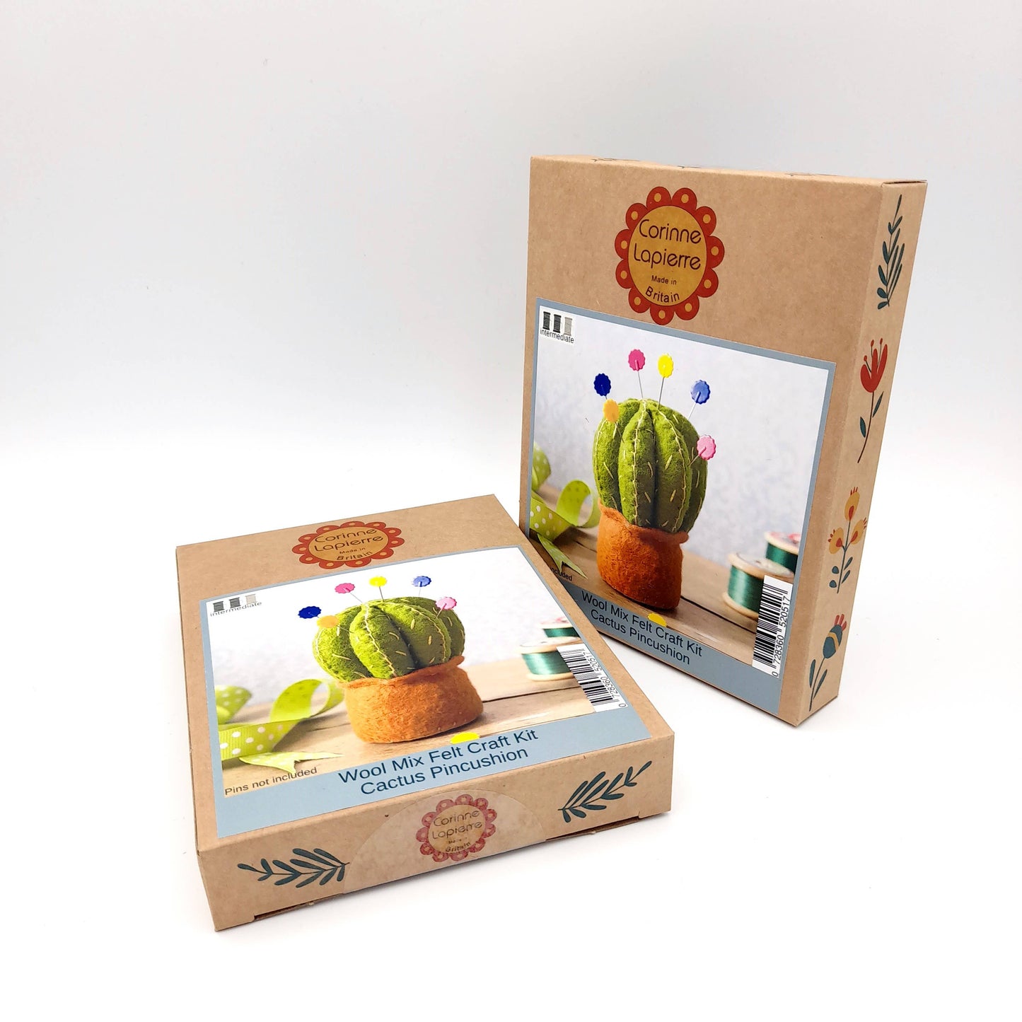 Cactus Pincushion Felt Craft Mini Kit