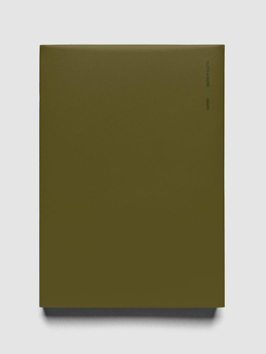 Perfect Bound Notebook | A5: Graph | Olive