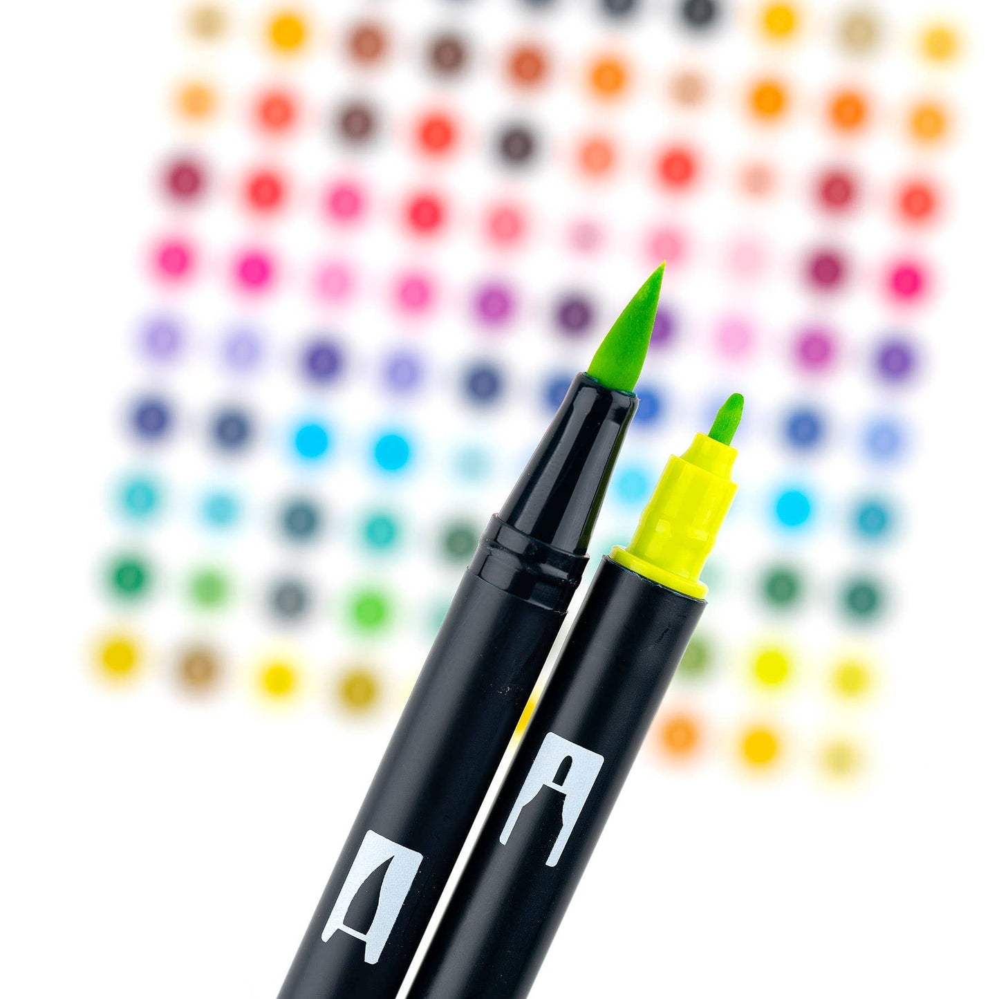 Dual Brush Pen Art Markers: Bright - 10-Pack